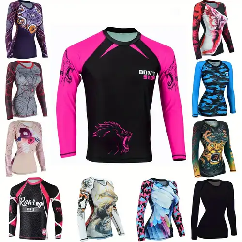 Durable Rash Guards for Martial Arts & Water Sports